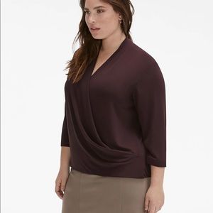 Mm Lafleur Denevue 3.0 Top in Blackberry - XL